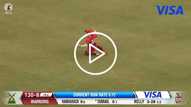 [Watch] Mignon du Preez Takes Spectacular One-Handed Catch In CPL 2023